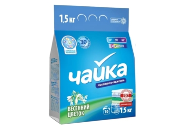 Washing powders for hand washing Чайка