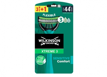 Одноразовые станки с гибким лезвием Wilkinson