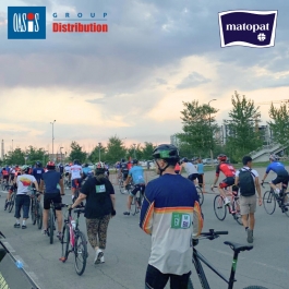 Марафон велосипедистов Tour of World Class Almaty с Matopat