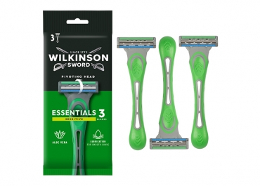 3-х лезвийные одноразовые бритвы для мужчин и женщин Wilkinson