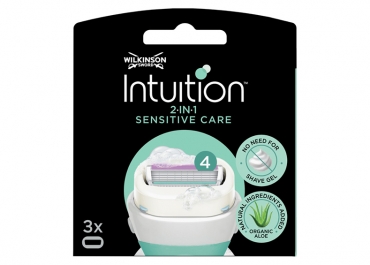 Women’s shaving systems by Intuition Sensitive Care Wilkinson