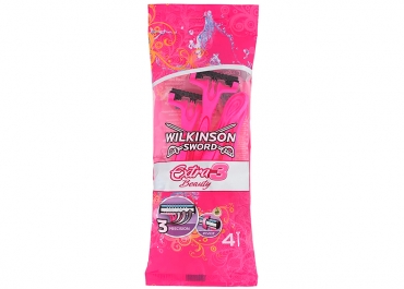 3-blade disposable razors for men and women by Wilkinson