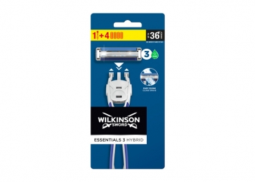 Мужские системы для бритья Wilkinson Sword  Essentials 3 Hybrid